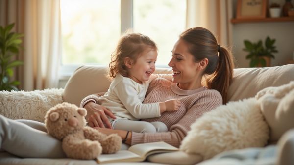 Enfants et bien-être : le quotidien d'une maman
